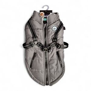 Luv Gear Cold Alert Dog Jacket with Harness Size large